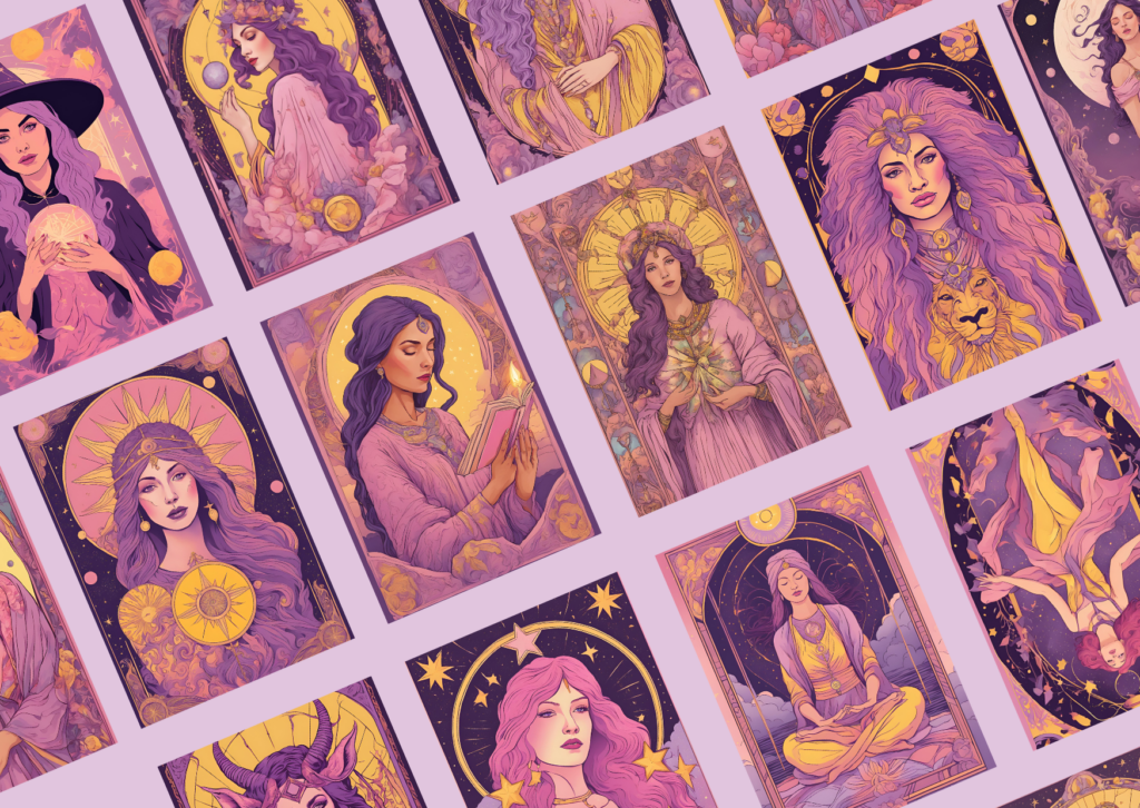 22 Arkana Tarotkarten Schicksalsmatrix Bedeutung Zahlen